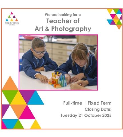 Teacher of Art and Photography